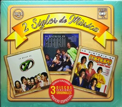 OV7 + Magneto + Menudo - 2 Siglos de Música (2019, 3 CD) - Image 1 of 2