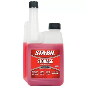 STA BIL Storage Fuel Stabilizer 16 Fl Oz Keeps Gas Fresh for 24 Months - Picture 1 of 10