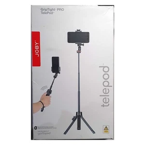 Joby GripTight Pro Telepod Tripod & Grip for Smartphone Go Pro Black *NEW2* 0153 - Picture 1 of 3