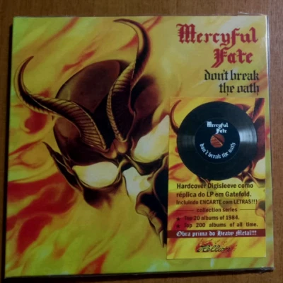 Mercyful Fate - Don't Break the Oath Brazil Ed. Digisleeve SEALED! Foto 1 de 2