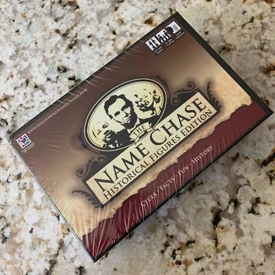 The Name Chase Historical Figures Edition Discovery Bay Games New/Sealed - Image 1 of 4
