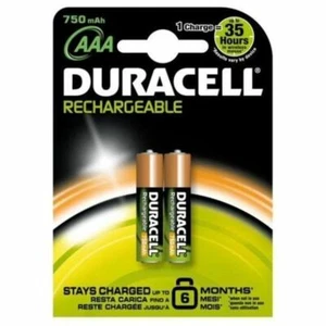BATTERIE DURACELL RICARICABILI MINI STILO AAA HR03B2 (23984) - Foto 1 di 1