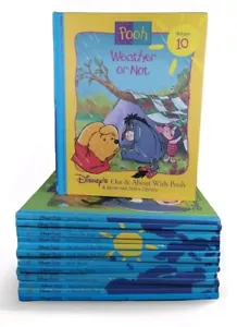 Disneys Out & About With Pooh A Grow & Learn Library 1994 H/C Part Set x16 VGC - Picture 1 of 6