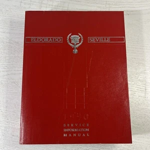 Cadillac Service Information Manual 1990 Eldorado & Seville - Picture 1 of 17