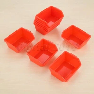 Plastic Bins Strong Stacking Storage Boxes Picking Bin Workshop Box Use at Home - Picture 1 of 11