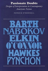 Passionate Doubts: Designs of Interpretation in Contemporary American Fiction - Picture 1 of 2