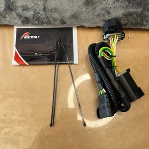 Trailer Wiring Harness 7 Way to 4 Way T-Connector For Dodge Ram 1500 2500 3500 - Picture 1 of 6