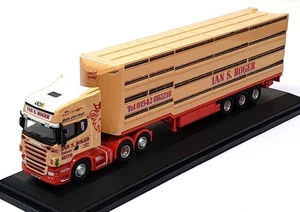 Oxford Diecast 1/76 Scale 76SCA02LT - Scania Livestock Transporter Ian S. Roger - Picture 1 of 5