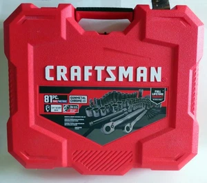 Craftsman CMMT82335 81 piezas. Juego de herramientas mecánicas Gunmetal Chrome - Imagen 1 de 5