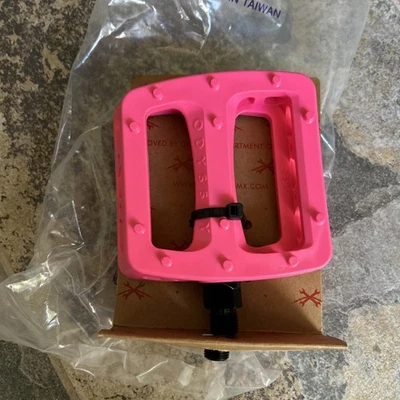 S&M BMX BTM PC BICICLETA 9/16" PEDALES MIKE HODER ROSA ODISEA AJUSTE PRIMO CULT Foto 1 de 4