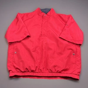 FootJoy Jacket Mens XLarge Red Performance Golf Dryjoys Short Sleeve - Picture 1 of 10