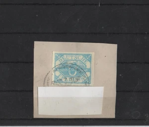 Dt. Feldpost II. Weltkrieg Mi.- Nr. 13 1945 U-Boot Zulassungsmarke HELA (d) - Bild 1 von 1