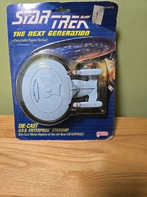Star Trek The Next Generation USS Enterprise-D Die-Cast Galoob. Brand New  - Image 1 of 4