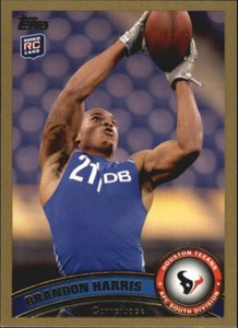 2011 Topps Gold Football Card Pick