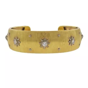 Buccellati Classic Diamond Gold Bracelet - Picture 1 of 5