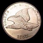 1857 Flying Eagle Cent Penny ---- Pièce de détails BU gemme ---- #083P