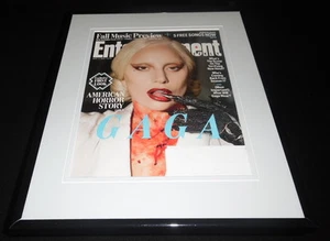 Lady Gaga Framed ORIGINAL 2015 Entertainment Weekly Cover American Horror Story - Picture 1 of 1