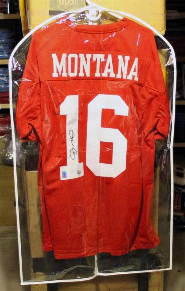 Bolso con cremallera de vinilo transparente JERSEY DISPLAY - MLB NBA NFL NHL - Protección contra el polvo Foto 1 de 1