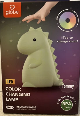 Globe -- Tommy Dinosaur Color Changing Lamp -- Night Light -- NEW - Image 1 of 4