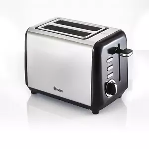 Swan ST14015BN - Townhouse 2 Slice Toaster Black - Picture 1 of 1