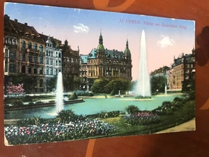 Coeln. Partie am Deutschen Ring. Germany. 1916 Posted Postcard. - Picture 1 of 4