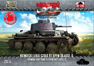 PZ.KPFW 38 (t) AUSF. D (TEDESCO WEHRMACHT MKGS) #109 1/72 PRIMO A COMBATTERE NUOVO DI ZECCA - Foto 1 di 3