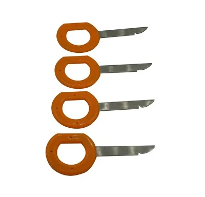 2 Pairs Removal Tool Keys For Audi A6 Symphony Car Radio Stereo Rrk-132C  - Image 1 of 4