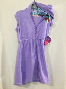 NWT Disney Princess Ariel Swim Cover up Girls UPF 50+ Size Small 6/6x, M7/8 - Picture 1 of 4