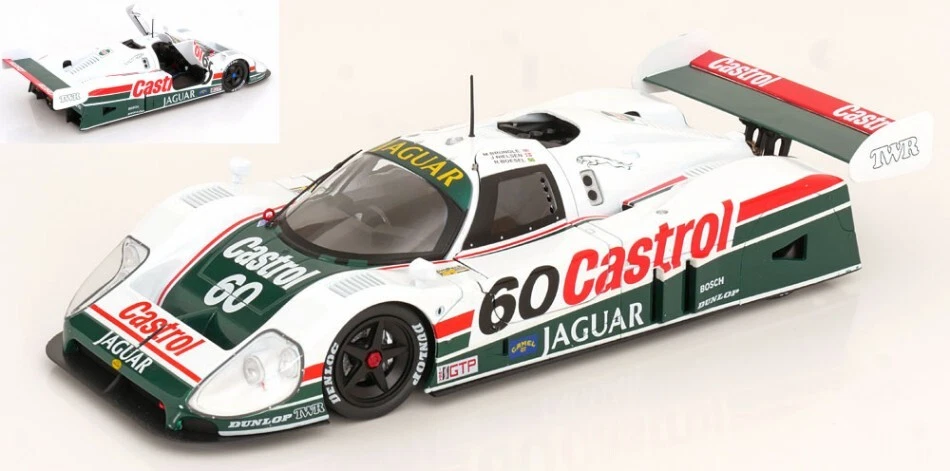 Modellino auto scala 1:18 CMR JAGUAR XJR-9 24H DAYTONA 1988 racing modellismo... - Immagine 1 di 1