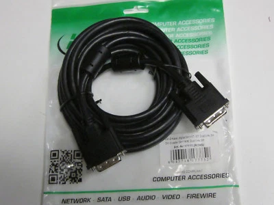 InLine 17775 DVI-D Kabel, digital 24+1 ST/ST, Dual Link DVI Kabel, 5m - Bild 1 von 3