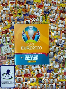 Figurine Panini UEFA Euro 2020 Tournament Versione Arancio a Scelta 1-230 - Imagen 1 de 230