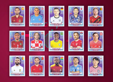 2022 Panini FIFA World Cup Qatar Stickers - Players Groups E, F, G, H