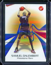 SAMUEL DALEMBERT 2004-05 TOPPS PRISTINE GOLD DIE CUT REFRACTOR #d 22/27 RARE!!
