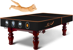 Pool Table Cover 7Ft, 8Ft, 9Ft, 600D Heavy Duty Waterproof and Scratched-Free Ou - Picture 1 of 12