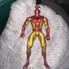 Marvel Spiderman Gold and Red Web Runner 5in Action Figure, Toy Biz 1994