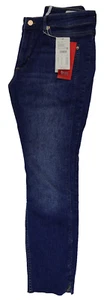 0718 Original s.Oliver Dame Jeans Betsy Mid rise Slim Ankle W 40 Blau - Bild 1 von 2