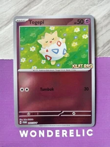 Togepi 207/SV-P Promo Foil Flash Constellation Holo TCG Indonesia Kilat Rasi - Picture 1 of 3