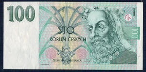 REPUBBLICA CECA 100 Korun 1997 P.M. n° 18 a Superior - Gian 3 - Foto 1 di 2