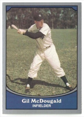 1990 Pacific Baseball Legends #94 Gil McDougald - Image 1 of 2