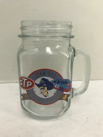 Richard Petty STP 20th Anniversary Collectible Drinking Glass Cover