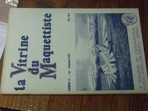 8µ? Revue Vitrine du Maquettiste n°12 Hotchkiss Fouga de la 33 STAMPE - Foto 1 di 1