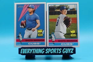 2025 Topps Heritage - Shota Imanaga #399 Image Variation SSP Chicago Cubs NM! - Picture 1 of 2