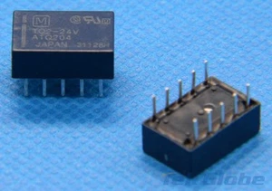 1pcs TQ2-24V DIP-10 Low Signal Relays DPDT 1A 24V - Picture 1 of 1