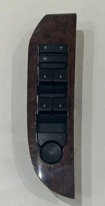 2007-2014 GMC SIERRA SILVERADO TAHOE YUKON Master Power Window Switch Wood Lt /D - Bild 1 von 5