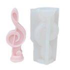 Silicone Molds Musical Note Casting Molds for Table Decorations