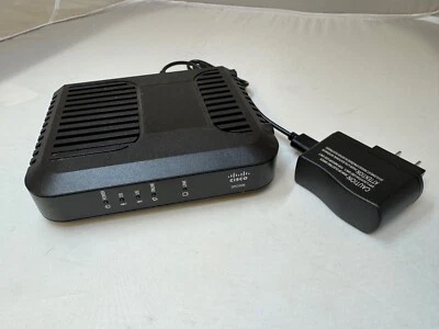 Cisco Model DPC3008 DOCSIS 3.0 Cable Modem With Power Supply - Working Order - Image 1 of 4