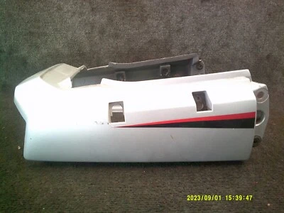 88-07 Kawasaki Ninja EX250 EX 250 back rear seat cowl plastic cover tail SILVER - Image 1 of 4