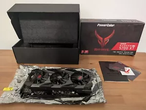 PowerColor Radeon RX 5700XT 8GB GPU Red Devil PCIe4 GDDR6 DP/HDMI - Picture 1 of 7