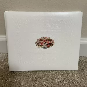 Hallmark Embossed Floral Roses Guest Book Binder - Picture 1 of 9