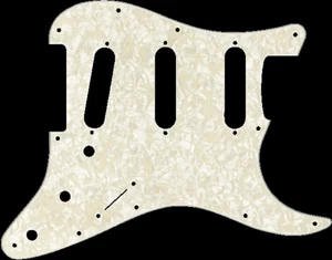 Original Fender Strat AGED WHITE PEARL SCHLAGBRETT 11-Loch Stratocaster ~ NEU - Bild 1 von 6